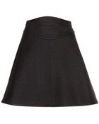Carven Wool Miniskirt - Lyst