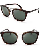 Prada Aviator Sunglasses - Lyst