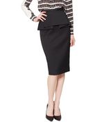 Raoul Francis Peplum Skirt - Lyst