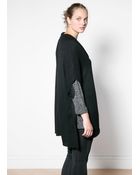 Violeta By Mango Alpaca Wool-Blend Cape - Lyst