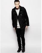 Brave Soul Peacoat - Lyst