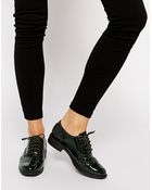 Asos Makeshift Brogue Lace Ups - Lyst