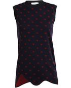 3.1 Phillip Lim Heart Intarsia Tank Top - Lyst