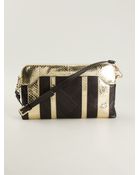 Borbonese Panelled Shoulder Bag - Lyst