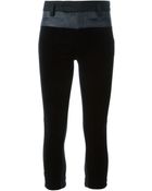 Haider Ackermann Panelled Cropped Trousers - Lyst