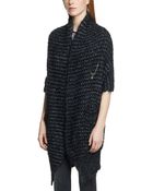Patrizia Pepe Knitted Shrug In Wool Mix - Lyst
