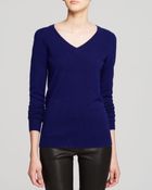 C By Bloomingdale's V Neck Cashmere Sweater - Lyst