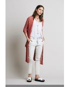 Free People Shadow Stripe Cardigan - Lyst