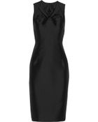Cushnie Et Ochs Cutout Duchesse-Satin Dress - Lyst