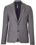 Marc By Marc Jacobs Wool Blend Shrunken Blazer - Lyst
