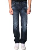 Diesel Safado Blue Washed-Out Regular-Fit Jeans - Lyst