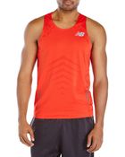 New Balance Boylston Performance Muscle Tank - Lyst