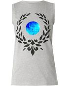Être Cécile Wreath-Print Tank Top - Lyst