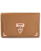 Thomas Wylde Skull Clasp Clutch - Lyst