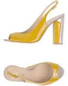 Grey Mer High-Heeled Sandals - Lyst