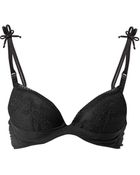 La Perla Saree Lace-covered Push-up Bra - Lyst