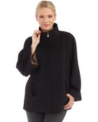 Betsey Johnson Belle Sleeved Coat - Lyst