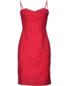 Pf Paola Frani Short Dress - Lyst