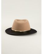 Maison Michel Andre Metal Hat - Lyst