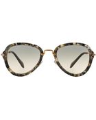 Miu Miu Mu 03Qs 55 - Lyst