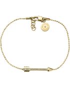 Michael Kors Pavé Arrow Delicate Bracelet - Lyst