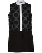 Victoria, Victoria Beckham Short Dress - Lyst