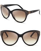 Chloé Suzanna Studded Cat Eye Sunglasses - Lyst