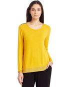 Kenneth Cole Mena Knit Top - Lyst