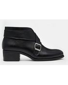 Asos Aston Leather Ankle Boots - Lyst