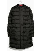 Mango Feather Down Long Coat - Lyst