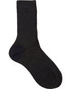 Maria La Rosa Two-Tone Socks - Lyst