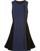 Tibi Spectator Paneled Stretchjersey Mini Dress - Lyst