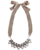 Mango Faceted Crystal Necklace - Lyst