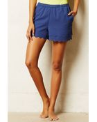 Eloise Scalloped Tap Shorts - Lyst