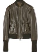 Bally Lamb Nappa Bomber Jacket - Lyst