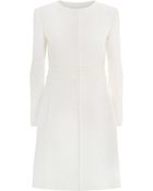 Alberta Ferretti Lace Trim Bouclã© Occasion Coat - Lyst