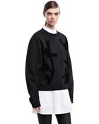 Acne Studios Bird Flower Black/Black Potato Flower - Lyst