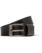 Saint Laurent Black 25cm Leather Belt - Lyst