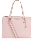 DKNY Saffiano Work Shopper Bag - Lyst
