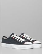 Pull&Bear Fabric Plimsolls - Lyst