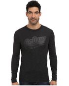 G-star Raw Salvos R L/S Tee - Lyst