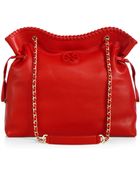Tory Burch Marion Slouchy Tote - Lyst