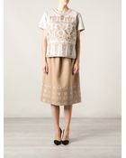 Holly Fulton Appliqué Details Top - Lyst