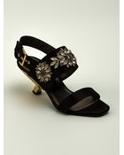 Marni Embellished Sandal - Lyst
