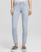 Current/Elliott Jeans - The Stiletto In Diamonder Print - Lyst