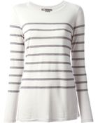 Vince Striped T-Shirt - Lyst