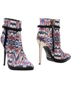 Just Cavalli Ankle Boots - Lyst