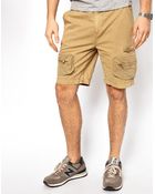 Asos Cargo Shorts With Zips - Lyst