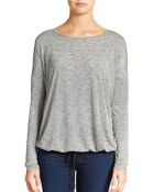Kensie Striped Tee - Lyst