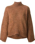 3.1 Phillip Lim Cropped Boxy Sweater - Lyst